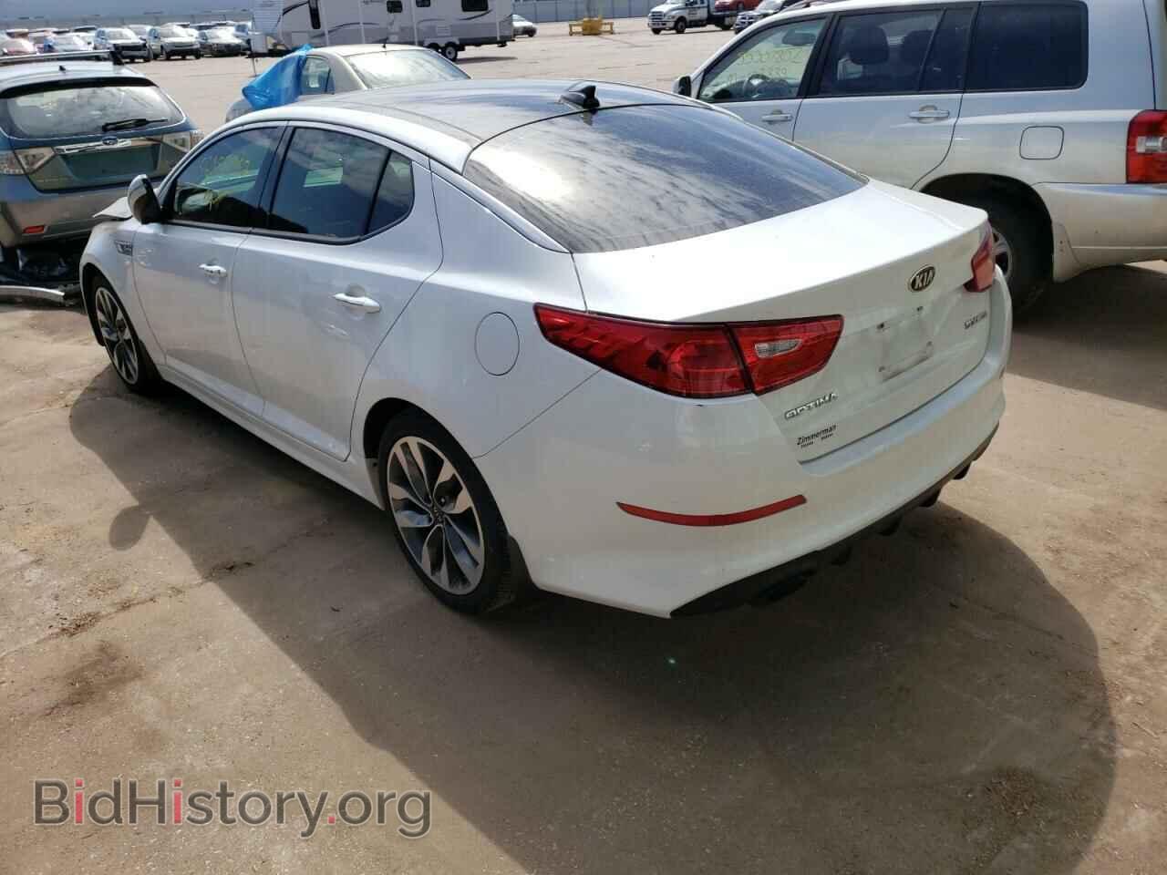 2015 KIA OPTIMA - VIN: 5XXGR4A61FG497100 - Фото 3