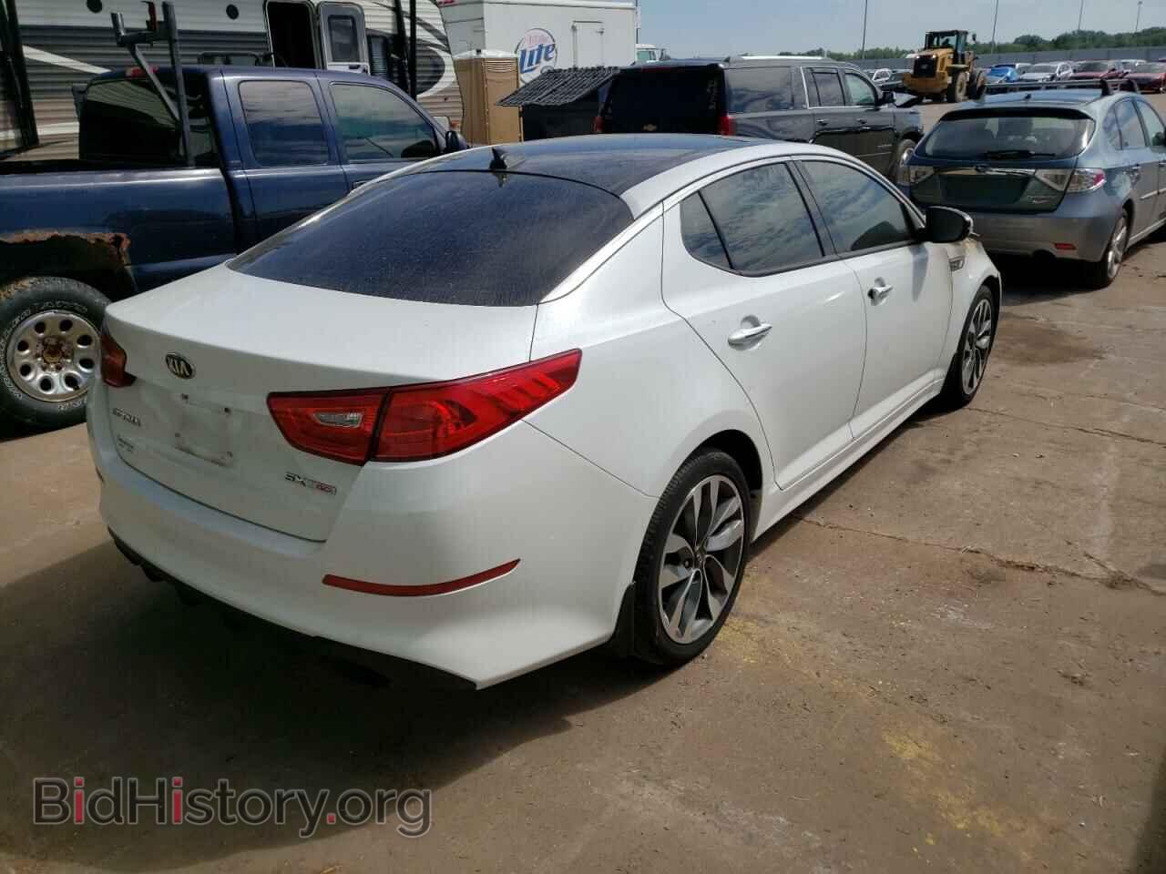 2015 KIA OPTIMA - VIN: 5XXGR4A61FG497100 - Фото 4