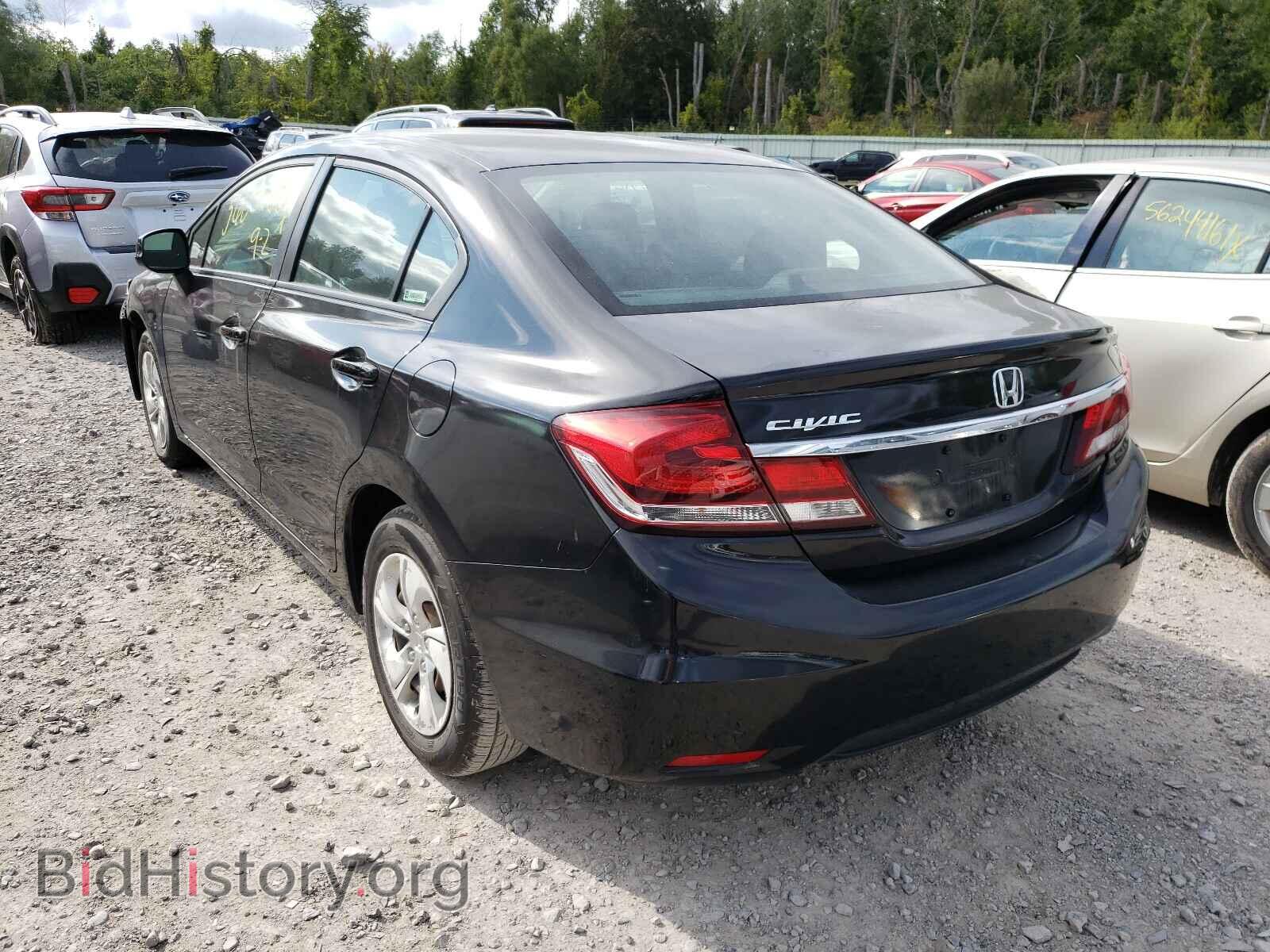 2013 HONDA CIVIC - VIN: 2HGFB2F55DH501326 - Фото 3