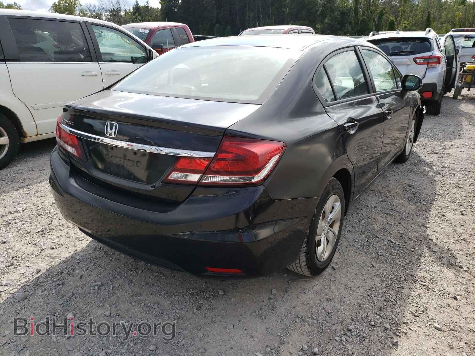 2013 HONDA CIVIC - VIN: 2HGFB2F55DH501326 - Фото 4