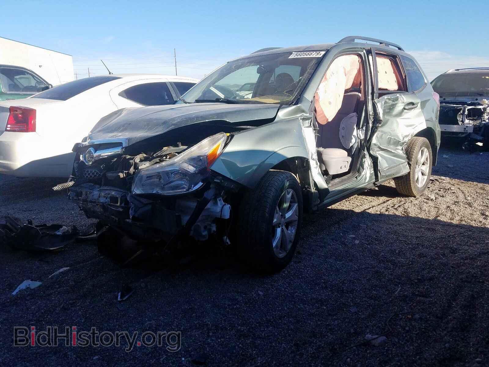 2014 SUBARU FORESTER - VIN: JF2SJAECXEH461926 - Фото 2