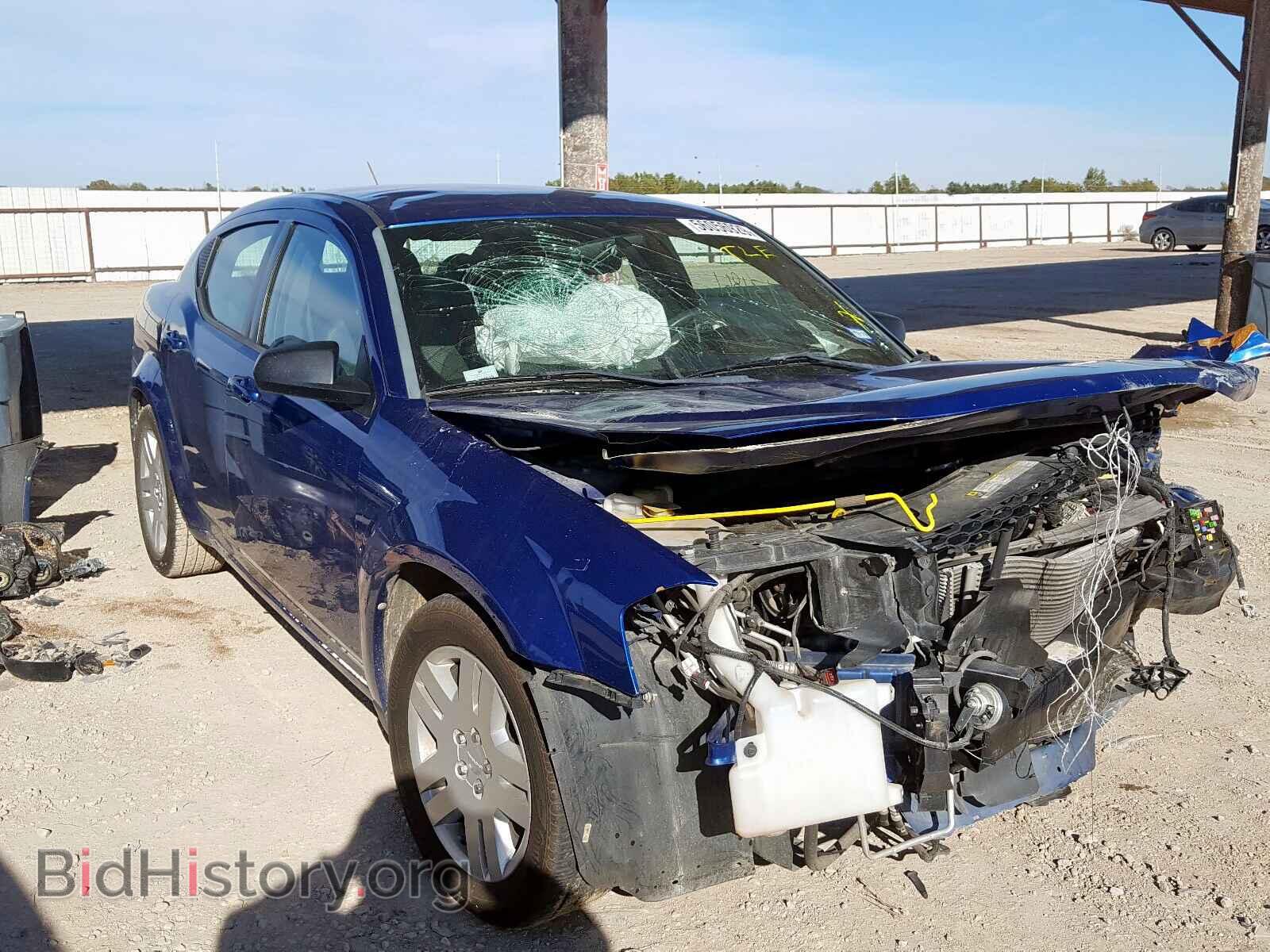 Photo 1C3CDZAB5DN596306 - DODGE AVENGER 2013