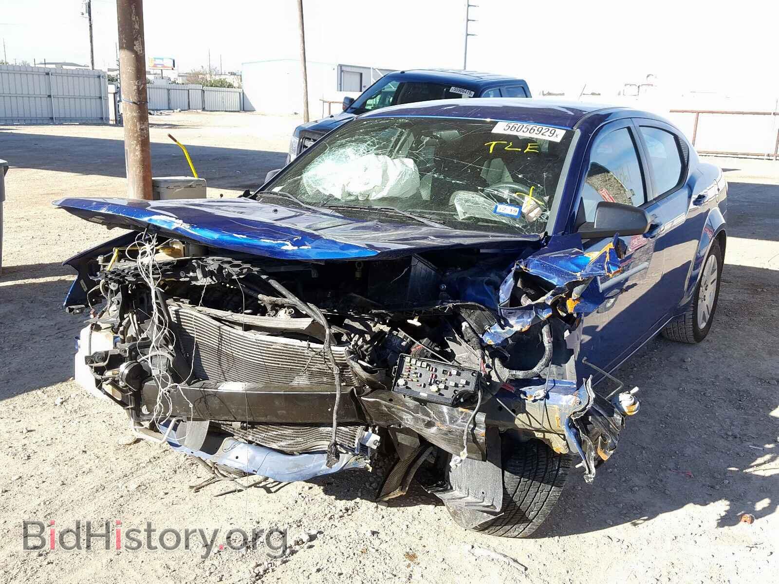2013 DODGE AVENGER - VIN: 1C3CDZAB5DN596306 - Photo 2
