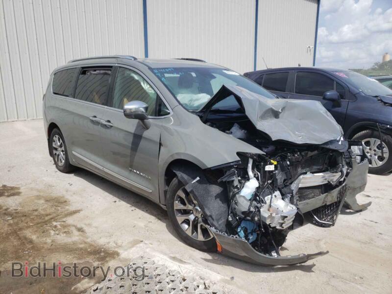 2021 Chrysler PACIFICA Pacifica H (VIN 2C4RC1N70MR566892) — фото 1 из 10, Copart, повреждение: передняя часть