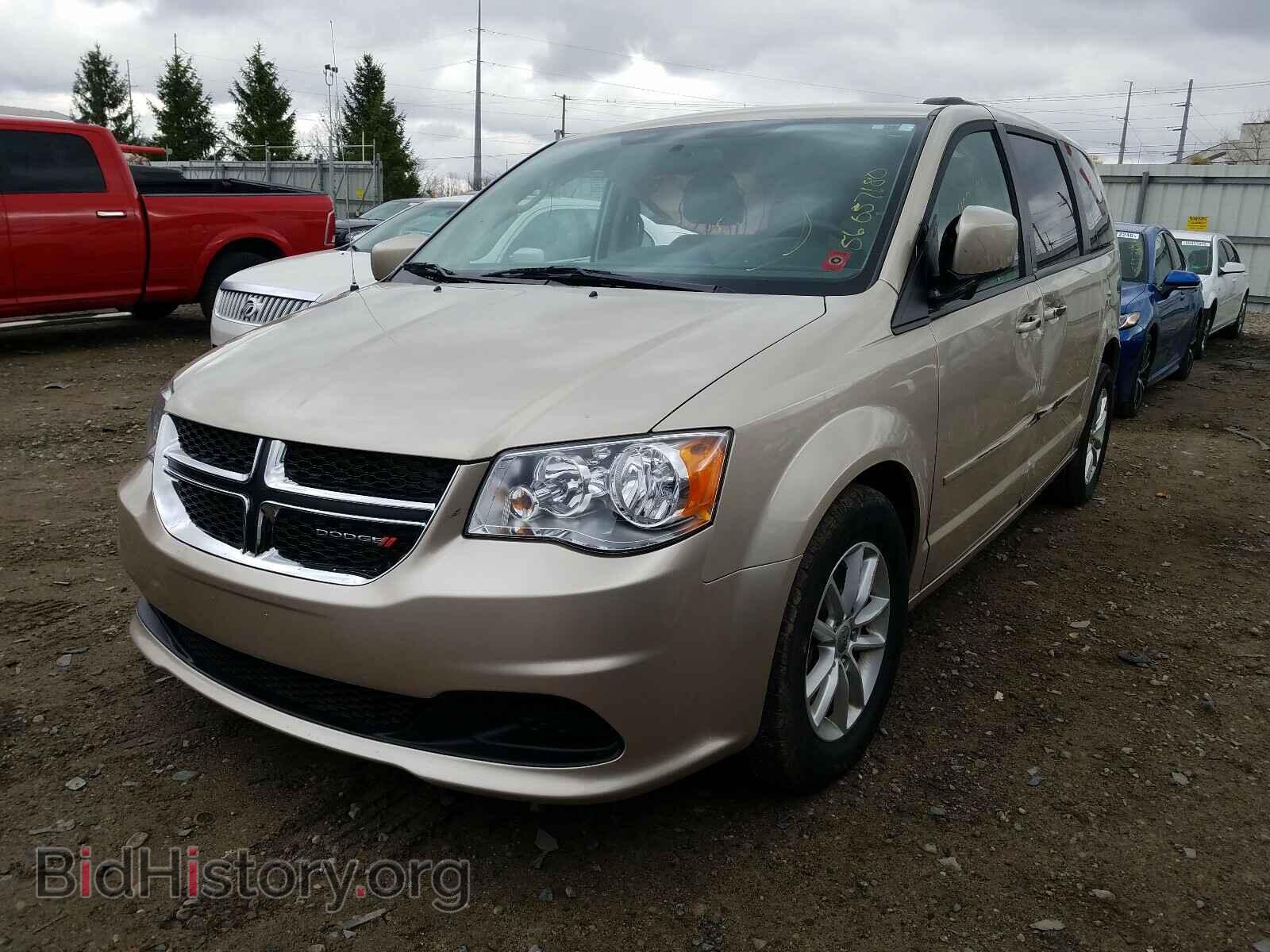 2013 DODGE CARAVAN - VIN: 2C4RDGCG8DR537109 - Фото 2