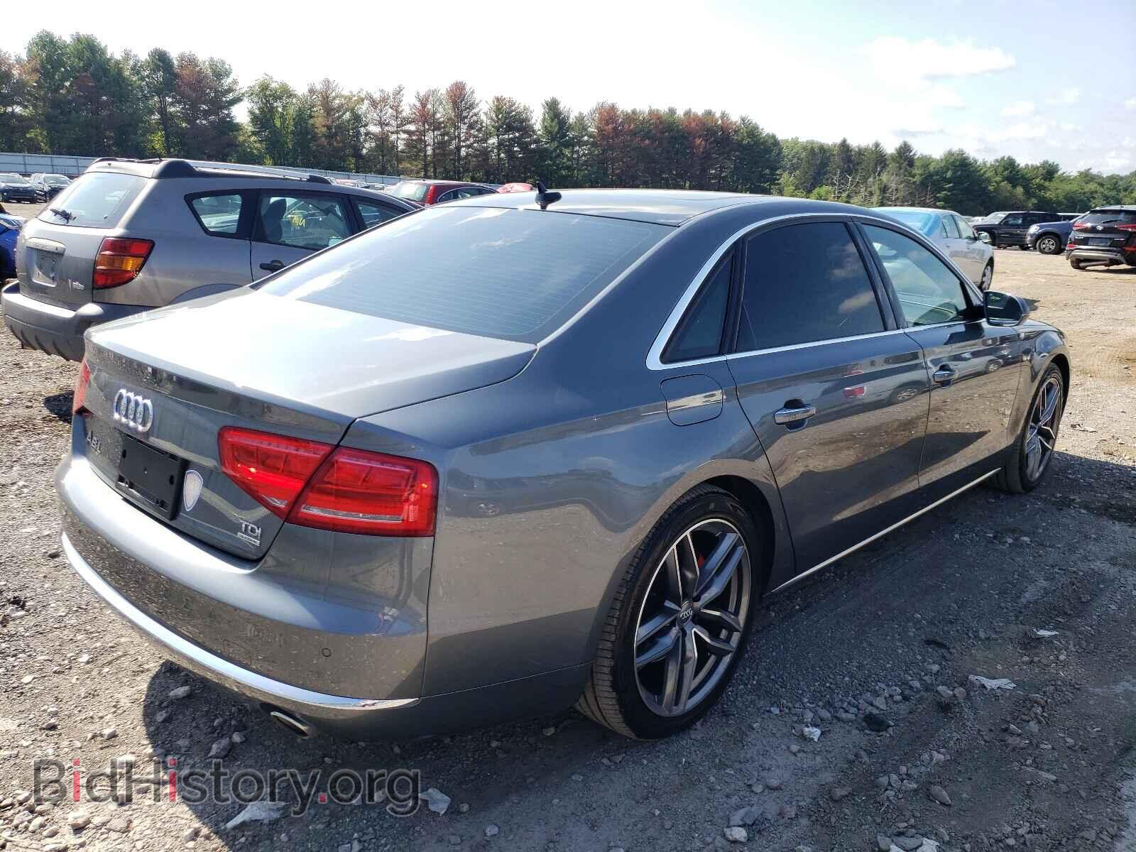 2014 AUDI A8 - VIN: WAURMAFDXEN011588 - Фото 4