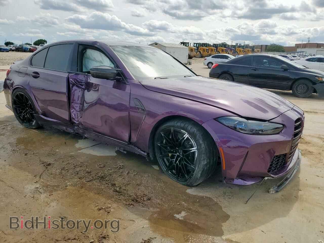 2024 BMW M3 - VIN: WBS43AY09RFT21427 - Фото 4