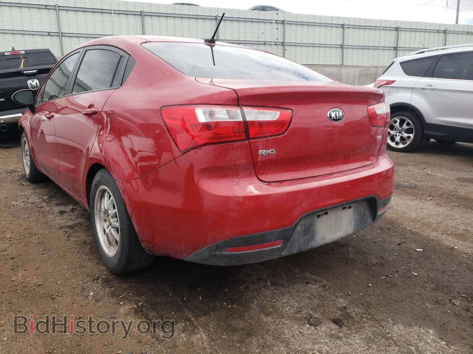 2014 KIA RIO - VIN: KNADM4A35E6385191 - Фото 3