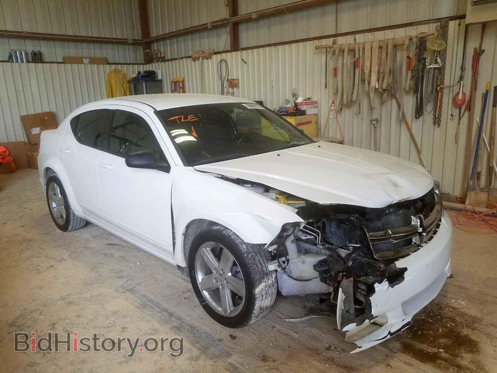 Photo 1C3CDZAB1DN682342 - DODGE AVENGER 2013