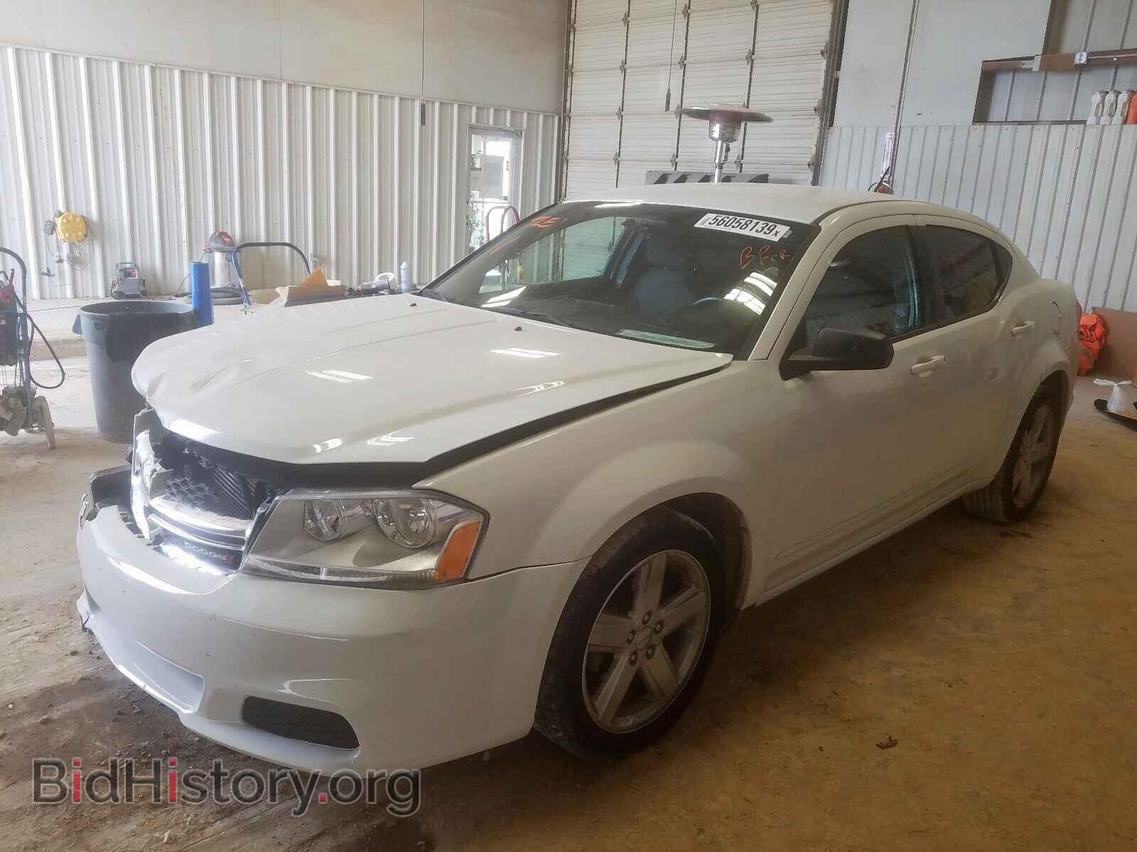 2013 DODGE AVENGER - VIN: 1C3CDZAB1DN682342 - Фото 2