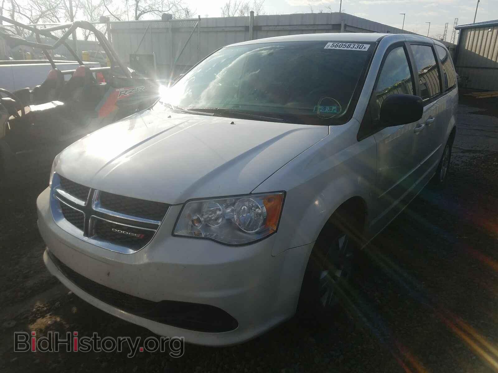 2013 DODGE CARAVAN - VIN: 2C4RDGBG1DR648330 - Фото 2