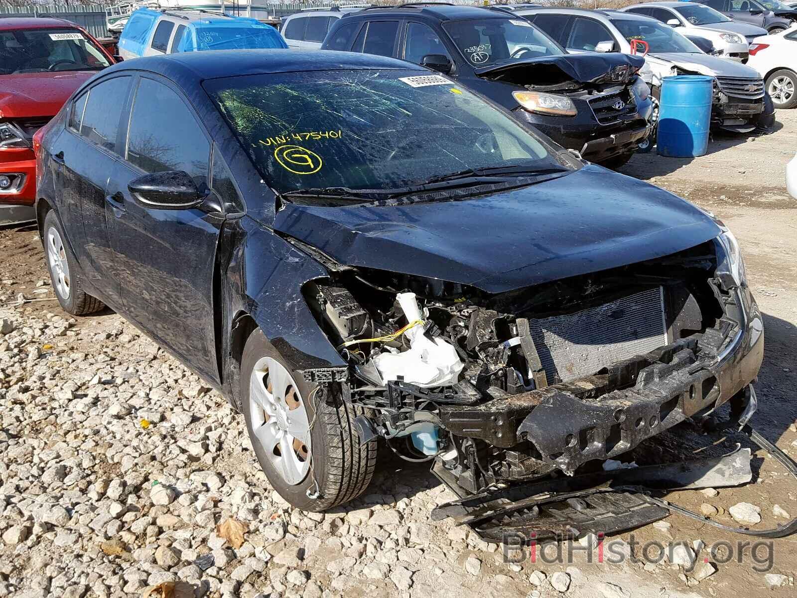 Photo KNAFK4A60G5475401 - KIA FORTE 2016