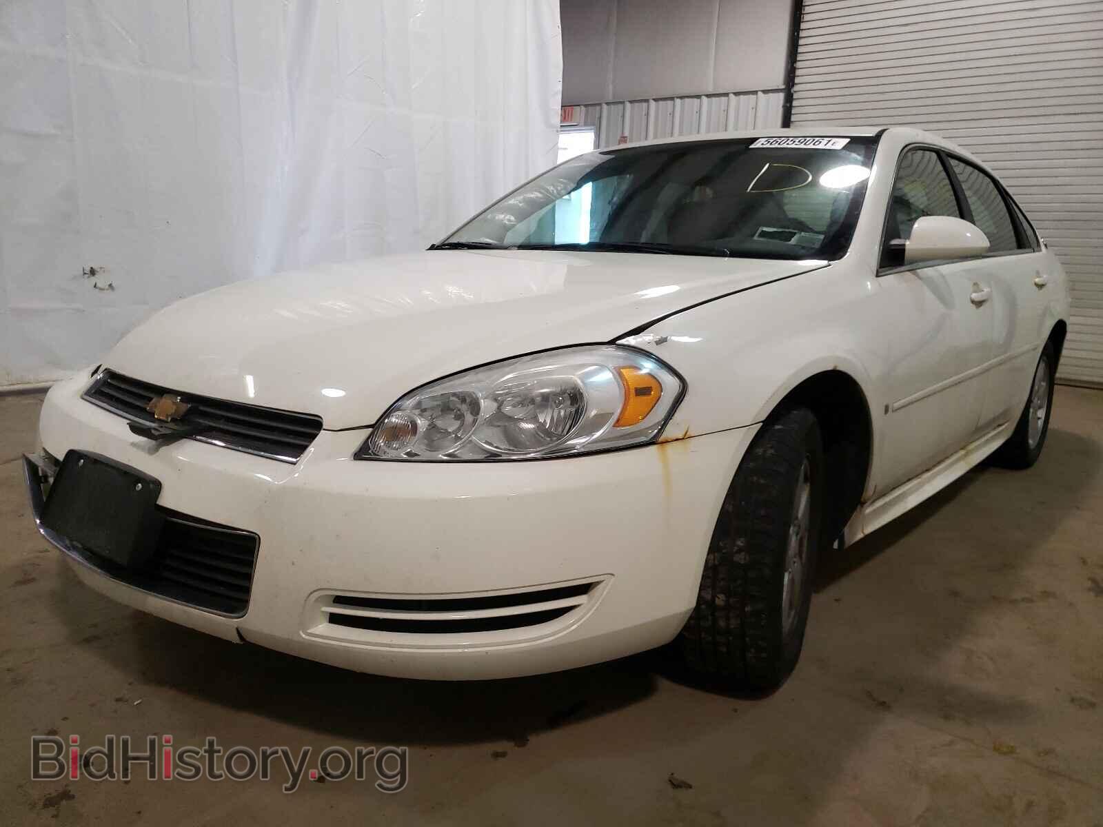 2009 CHEVROLET IMPALA - VIN: 2G1WT57N091250865 - Фото 2
