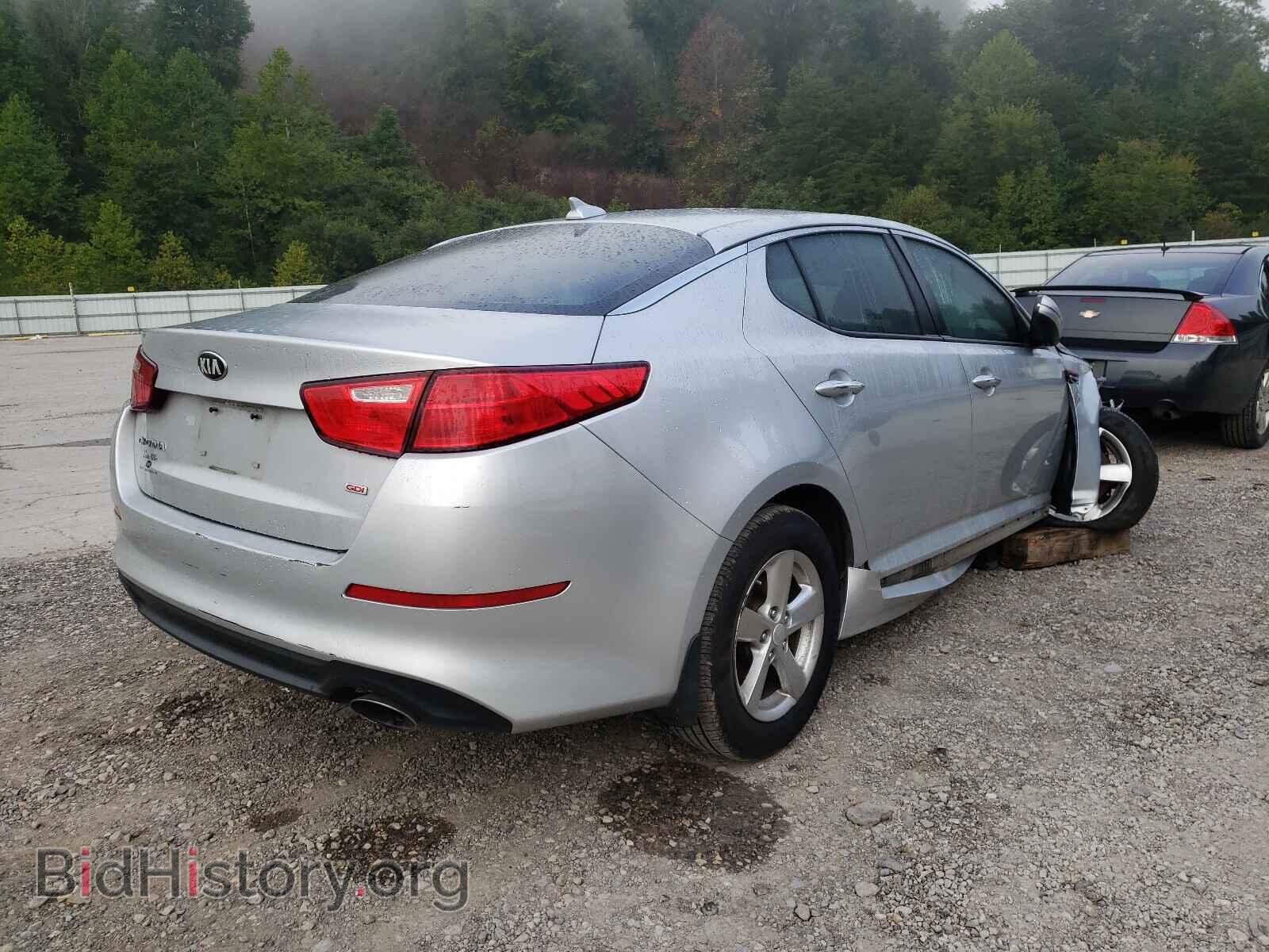2015 KIA OPTIMA - VIN: 5XXGM4A76FG500080 - Фото 4