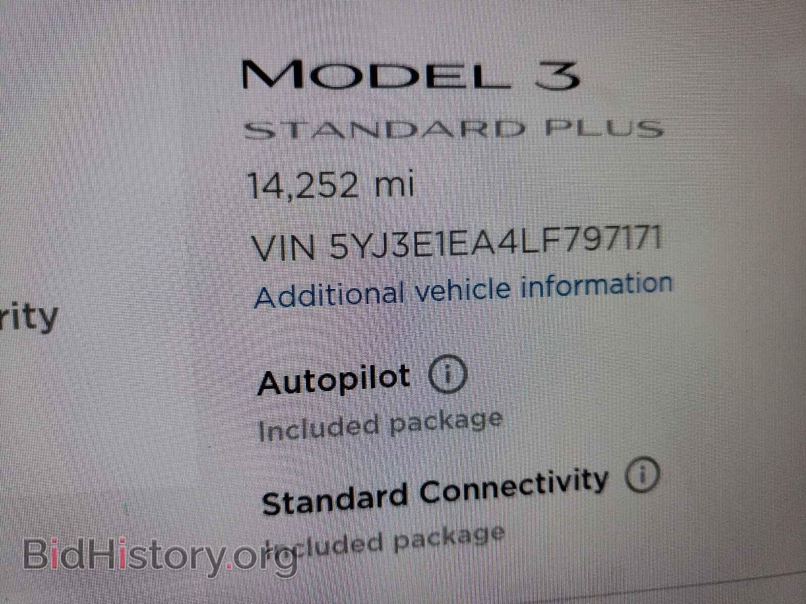 2020 TESLA MODEL 3 - VIN: 5YJ3E1EA4LF797171 - Фото 8