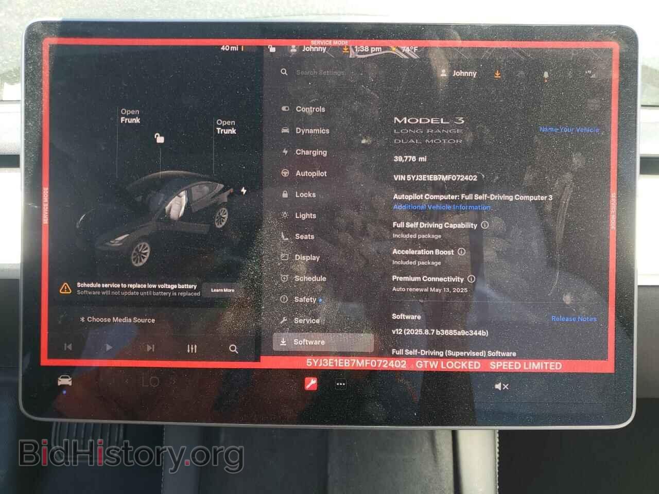 2021 TESLA MODEL 3 - VIN: 5YJ3E1EB7MF072402 - Фото 9