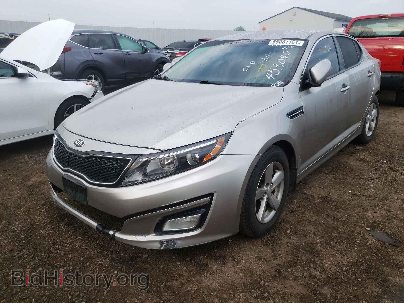 2014 KIA OPTIMA - VIN: KNAGM4A7XE5453040 - Фото 2