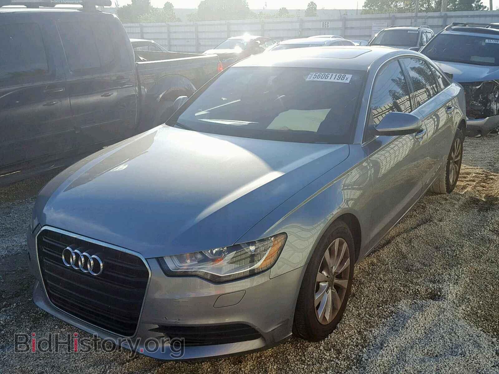 2013 AUDI A6 - VIN: WAUCFAFC2DN024390 - Photo 2