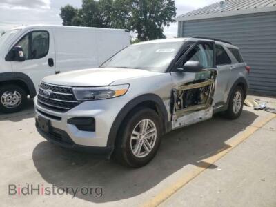 2023 Ford EXPLORER XLT, silver — VIN 1FMSK7DH8PGC34461, Copart