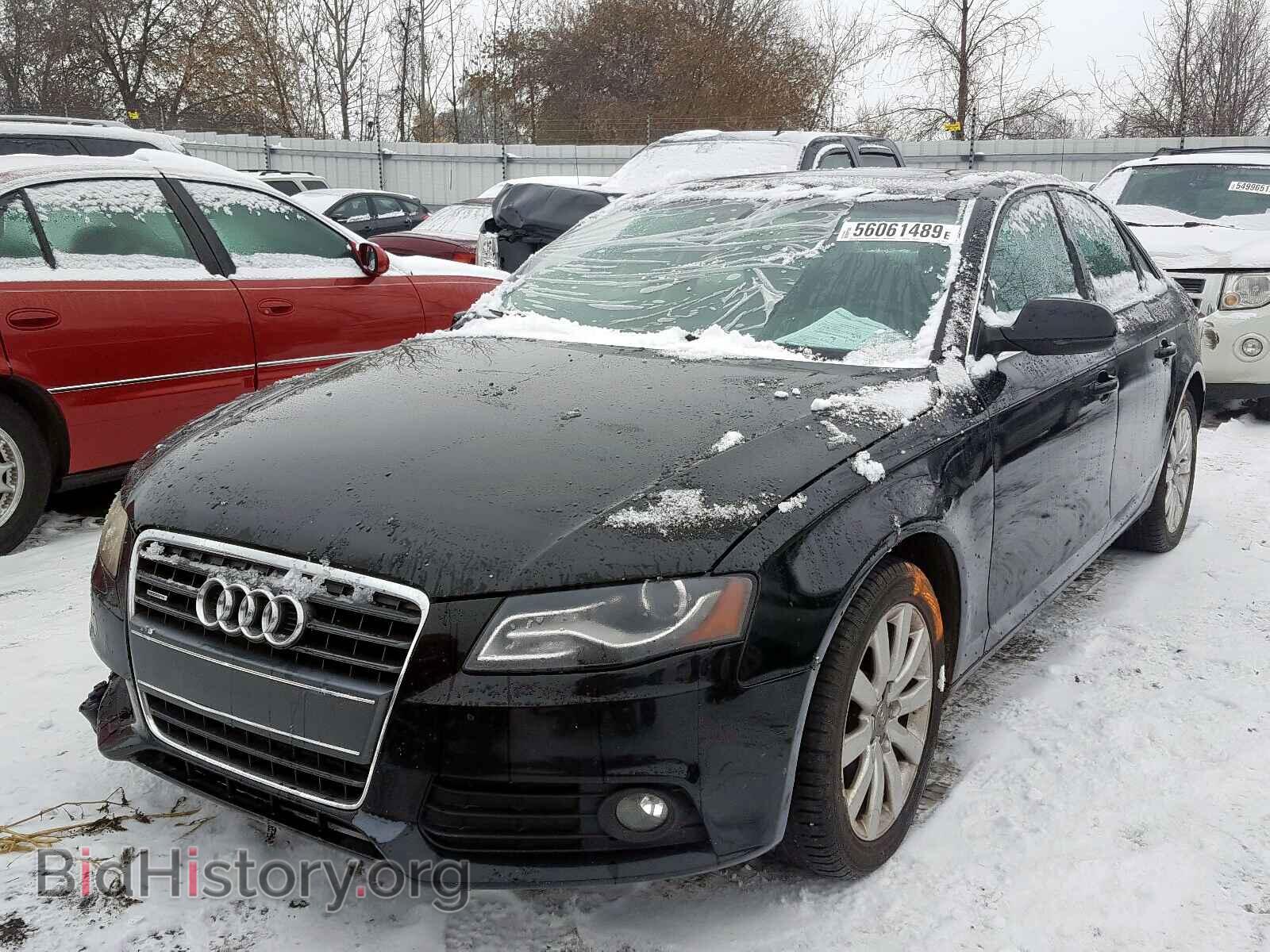 2010 AUDI A4 - VIN: WAUFFAFL8AN053224 - Фото 2