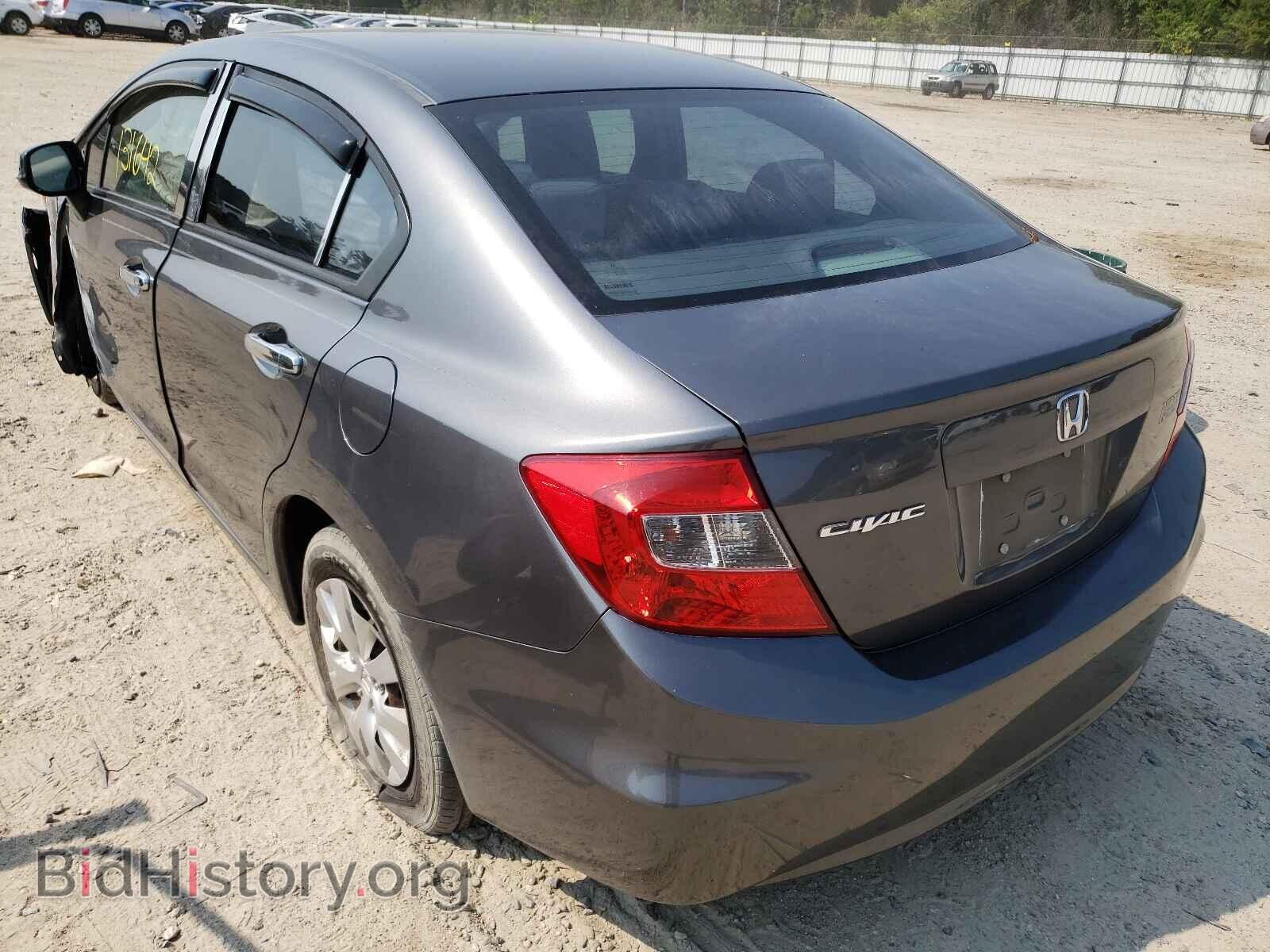 2012 HONDA CIVIC - VIN: 2HGFB2F5XCH307096 - Фото 3