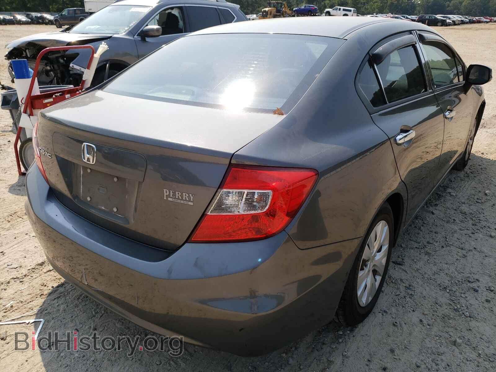 2012 HONDA CIVIC - VIN: 2HGFB2F5XCH307096 - Фото 4