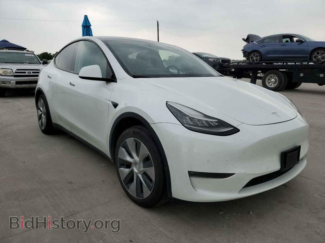 2020 TESLA MODEL Y - VIN: 5YJYGDEE4LF028206 - Фото 4