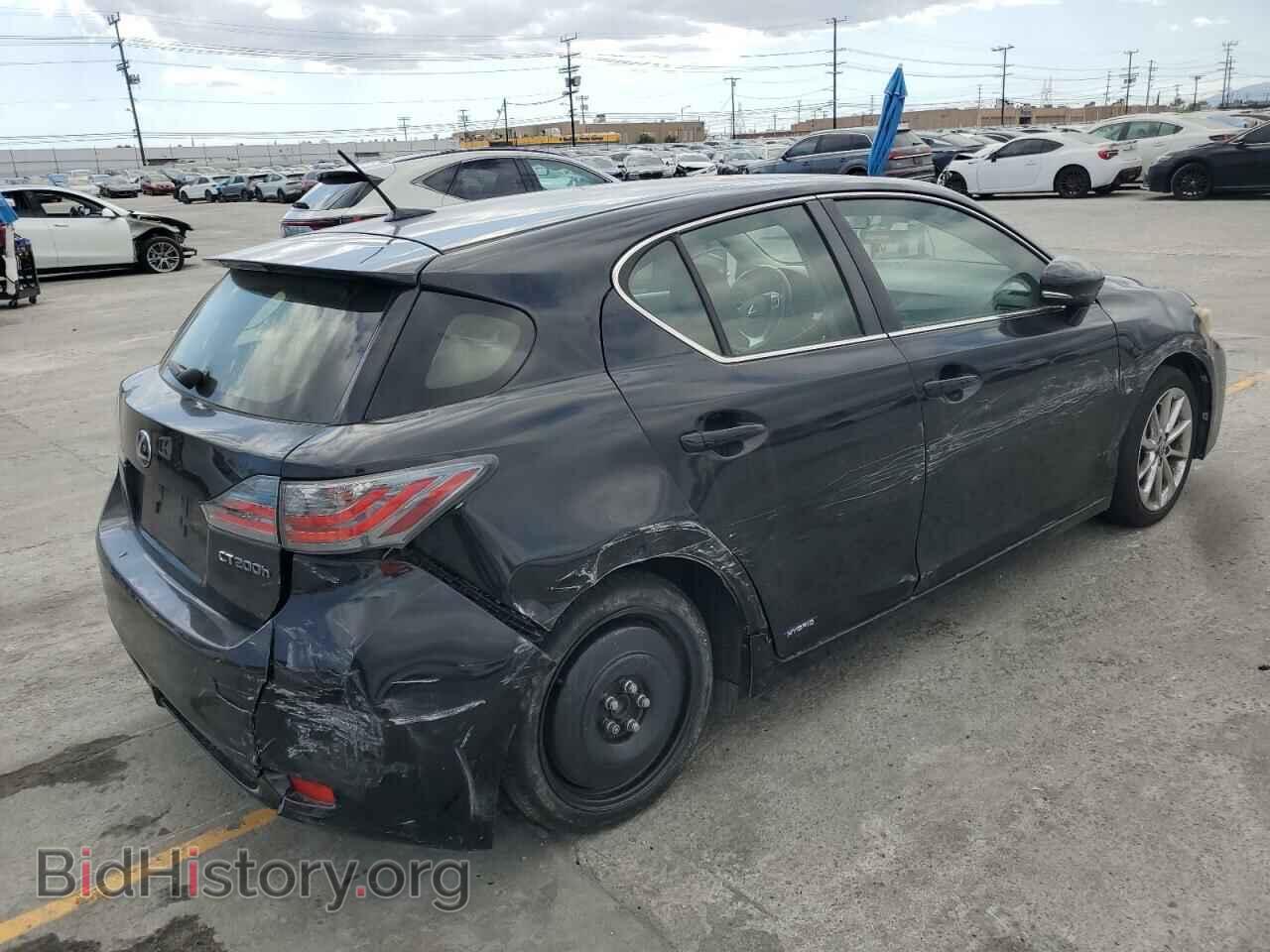 2013 LEXUS CT 200 - VIN: JTHKD5BH8D2123910 - Фото 3