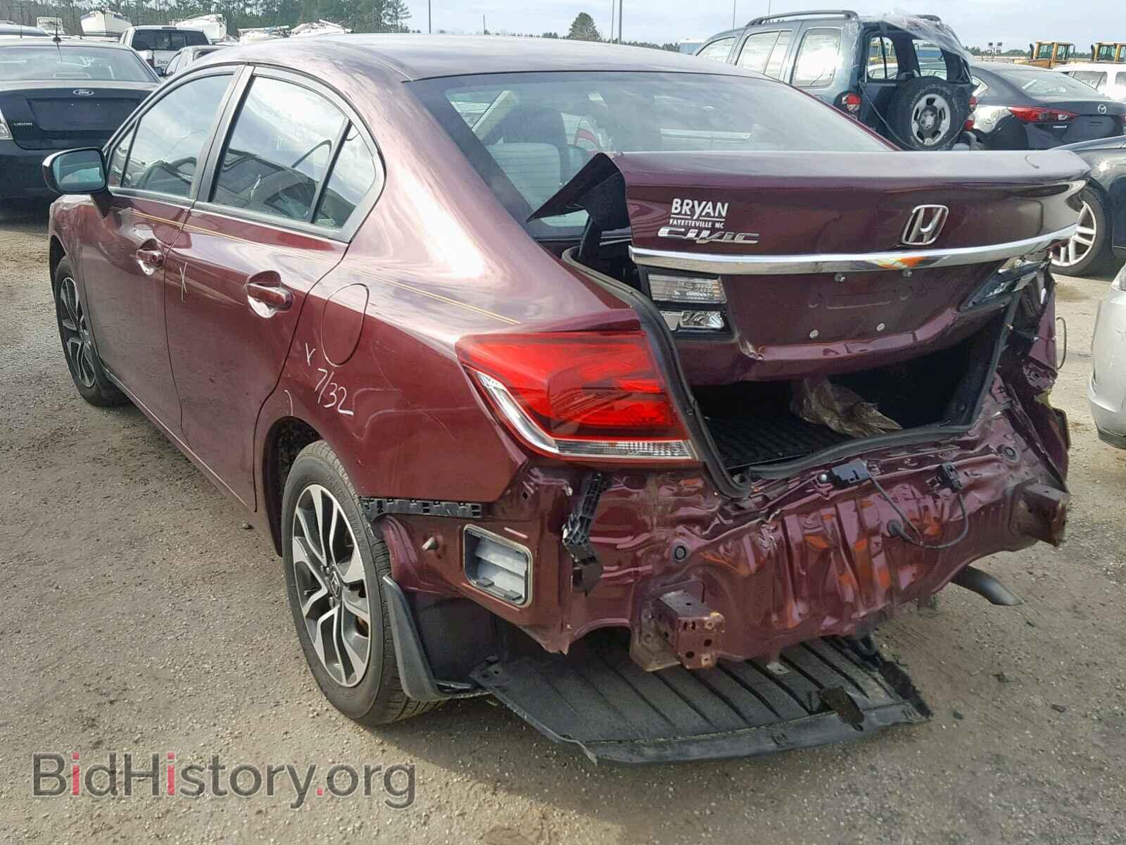 2014 HONDA CIVIC - VIN: 19XFB2F83EE017502 - Фото 3