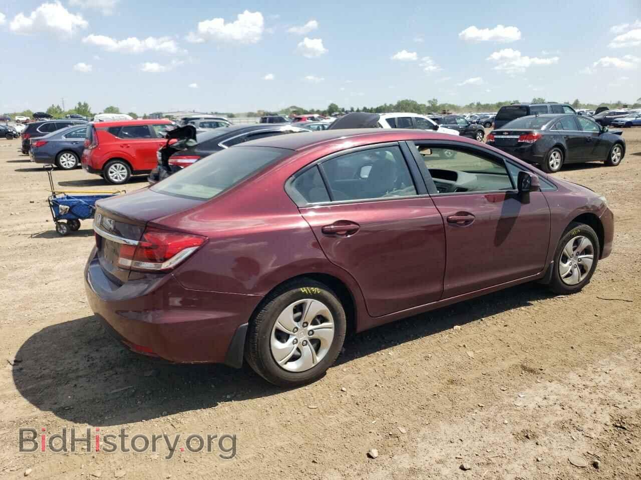 2013 HONDA CIVIC - VIN: 19XFB2F52DE049846 - Фото 3