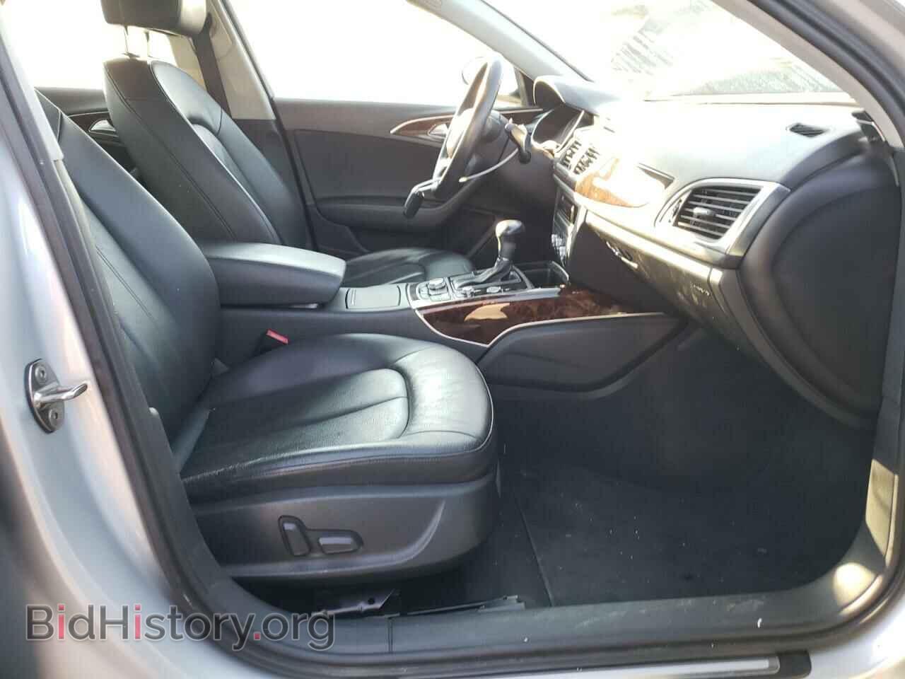 2013 AUDI A6 - VIN: WAUGFAFC2DN051574 - Фото 5
