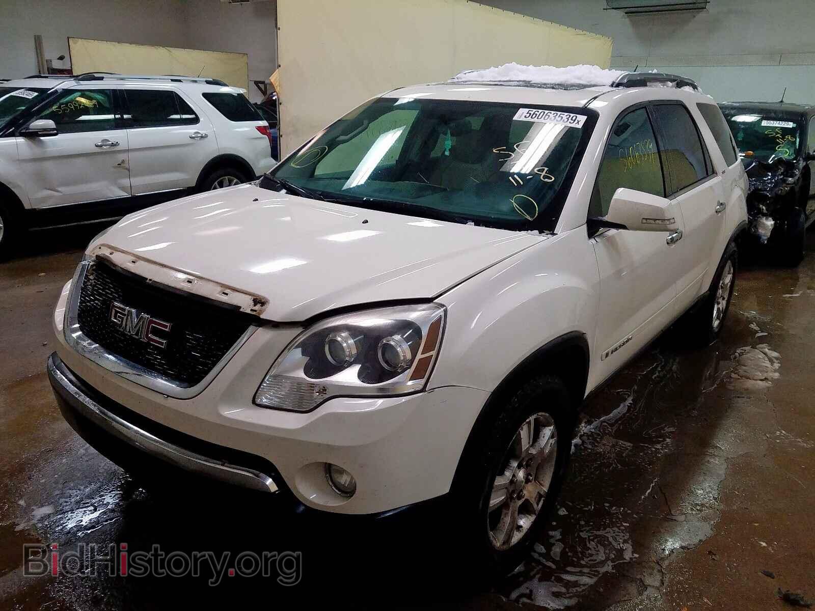 2008 GMC ACADIA SLT - VIN: 1GKER23728J151237 - Фото 2