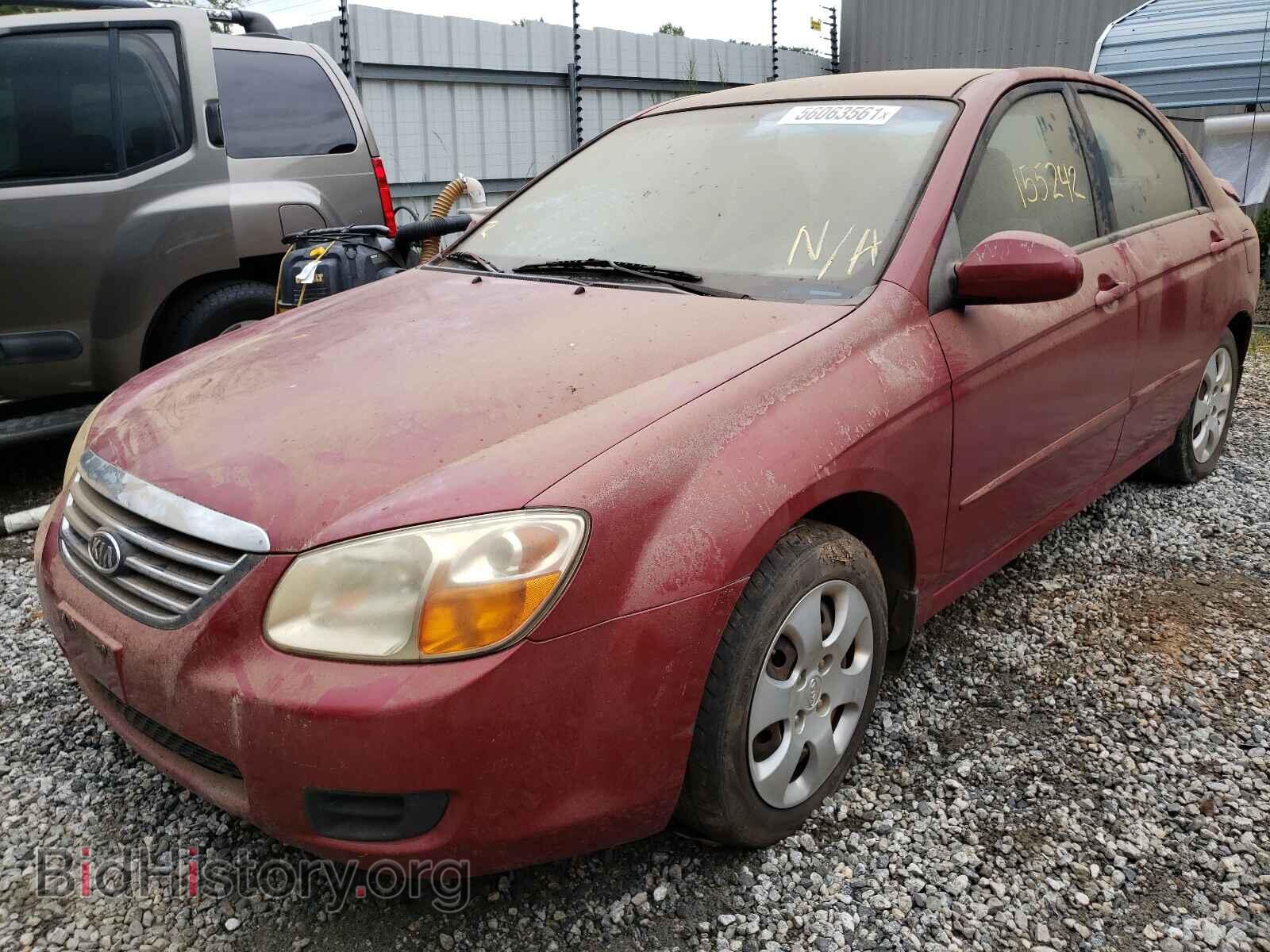 2008 KIA SPECTRA - VIN: KNAFE121685559393 - Фото 2