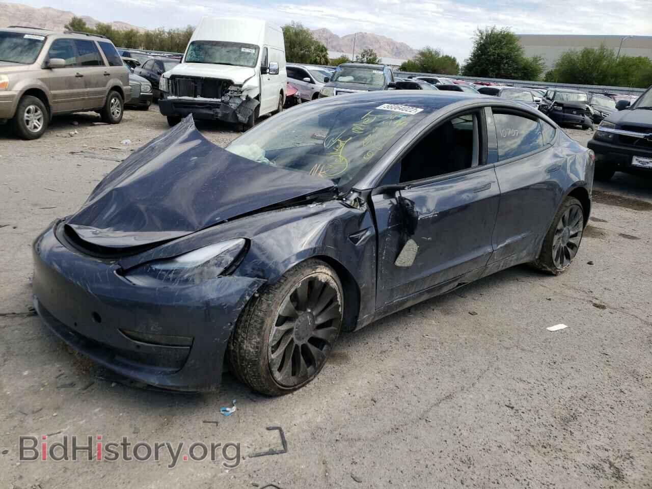 2022 TESLA MODEL 3 - VIN: 5YJ3E1EC5NF179765 - Photo 2