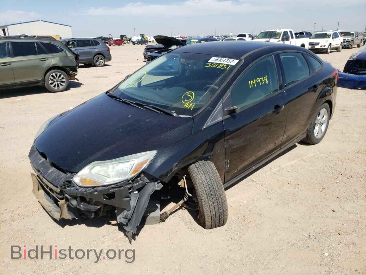 2014 FORD FOCUS - VIN: 1FADP3F21EL381831 - Фото 2
