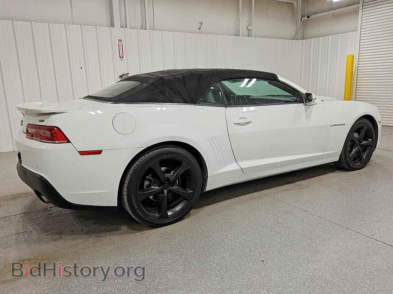 2014 CHEVROLET CAMARO - VIN: 2G1FC3D36E9194482 - Фото 3