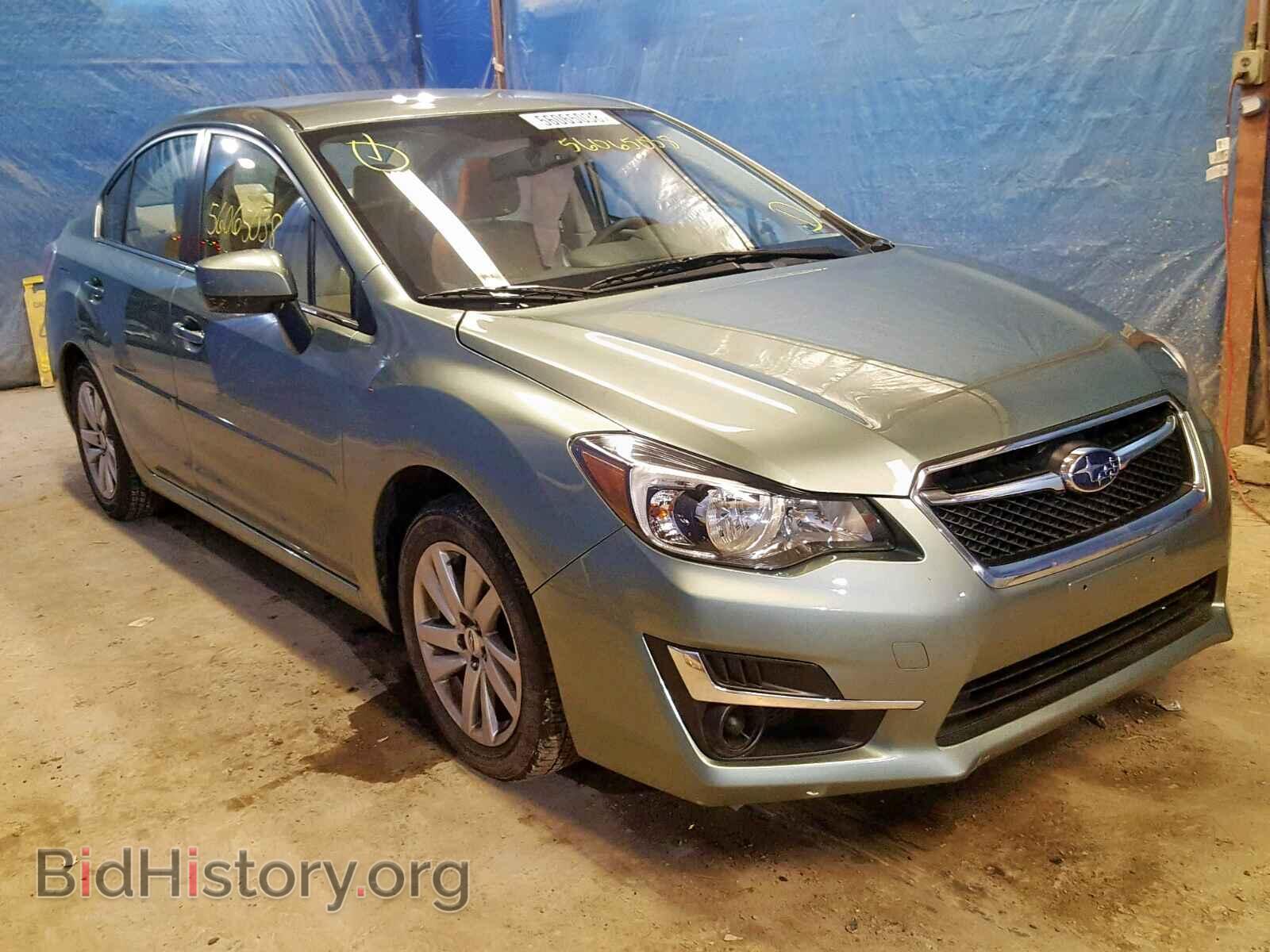 Фотография JF1GJAB69GH007789 - SUBARU IMPREZA 2016