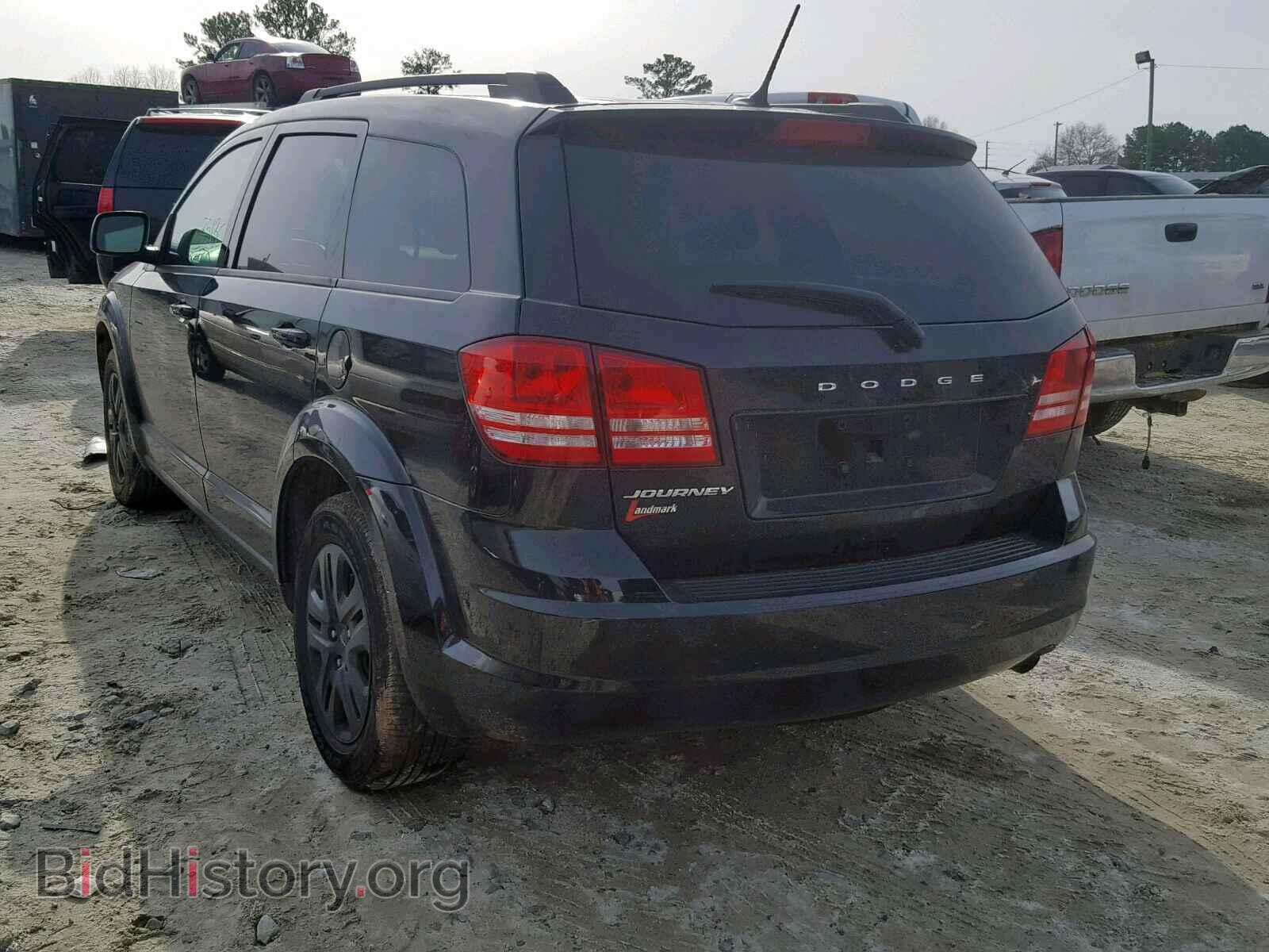 2017 DODGE JOURNEY SE - VIN: 3C4PDCAB8HT709360 - Фото 3