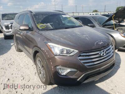 2014 Hyundai SANTA FE Santa FE G, brown — VIN KM8SR4HF4EU074189, Copart