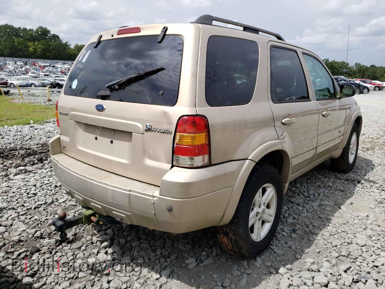 2007 FORD ESCAPE - VIN: 1FMCU59H57KB61557 - Фото 4