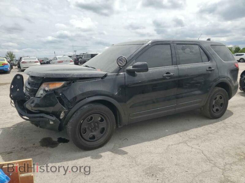 2015 Ford EXPLORER Police Interceptor (VIN 1FM5K8AR0FGC41533) — photo 1 of 13, Copart, damage: front end