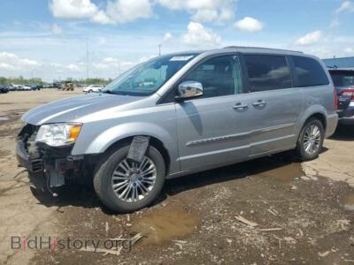2014 Chrysler MINIVAN Touring L, серебристый — VIN 2C4RC1CG5ER133380, Copart
