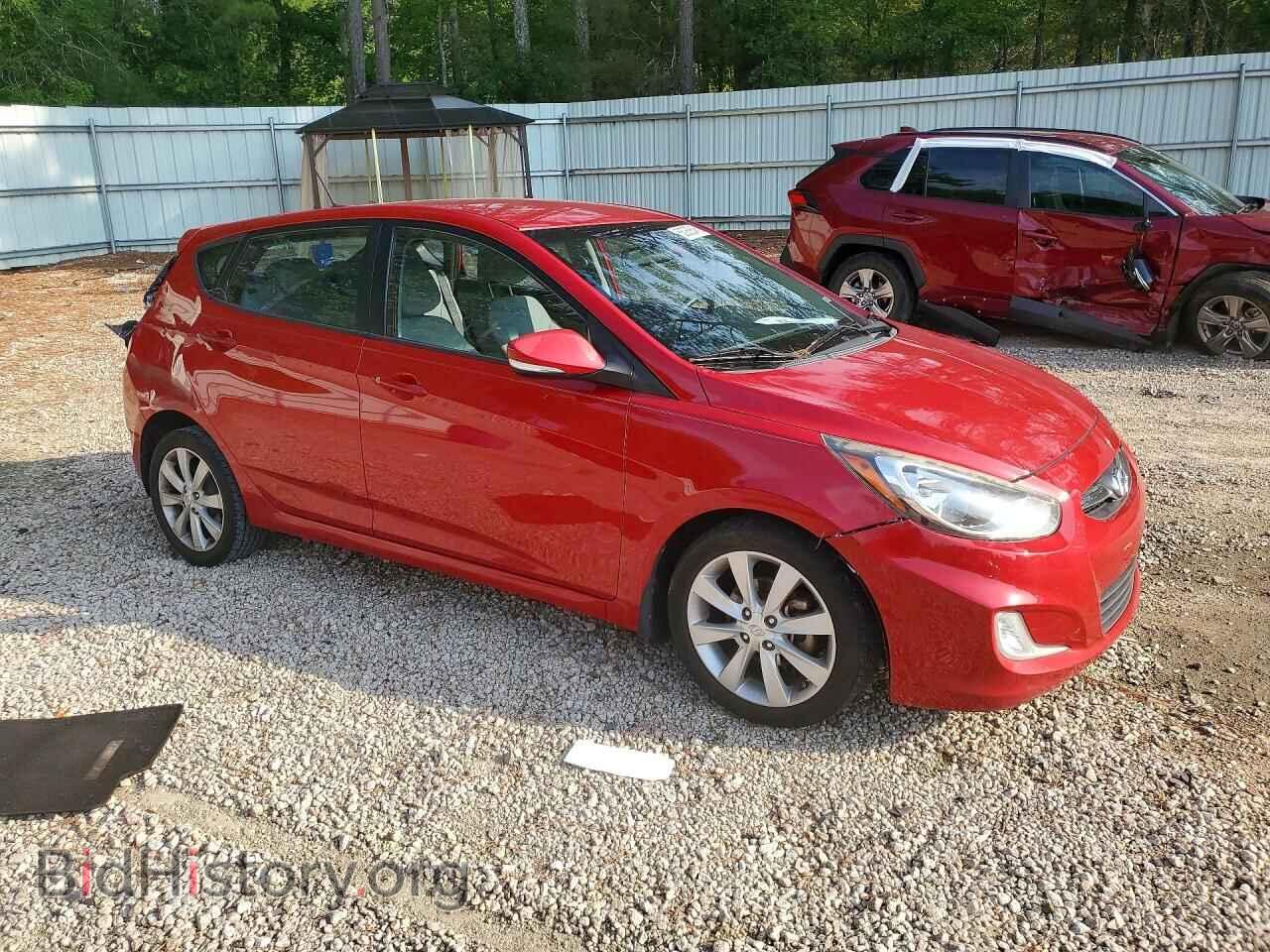 2013 HYUNDAI ACCENT - VIN: KMHCU5AE9DU113917 - Фото 4