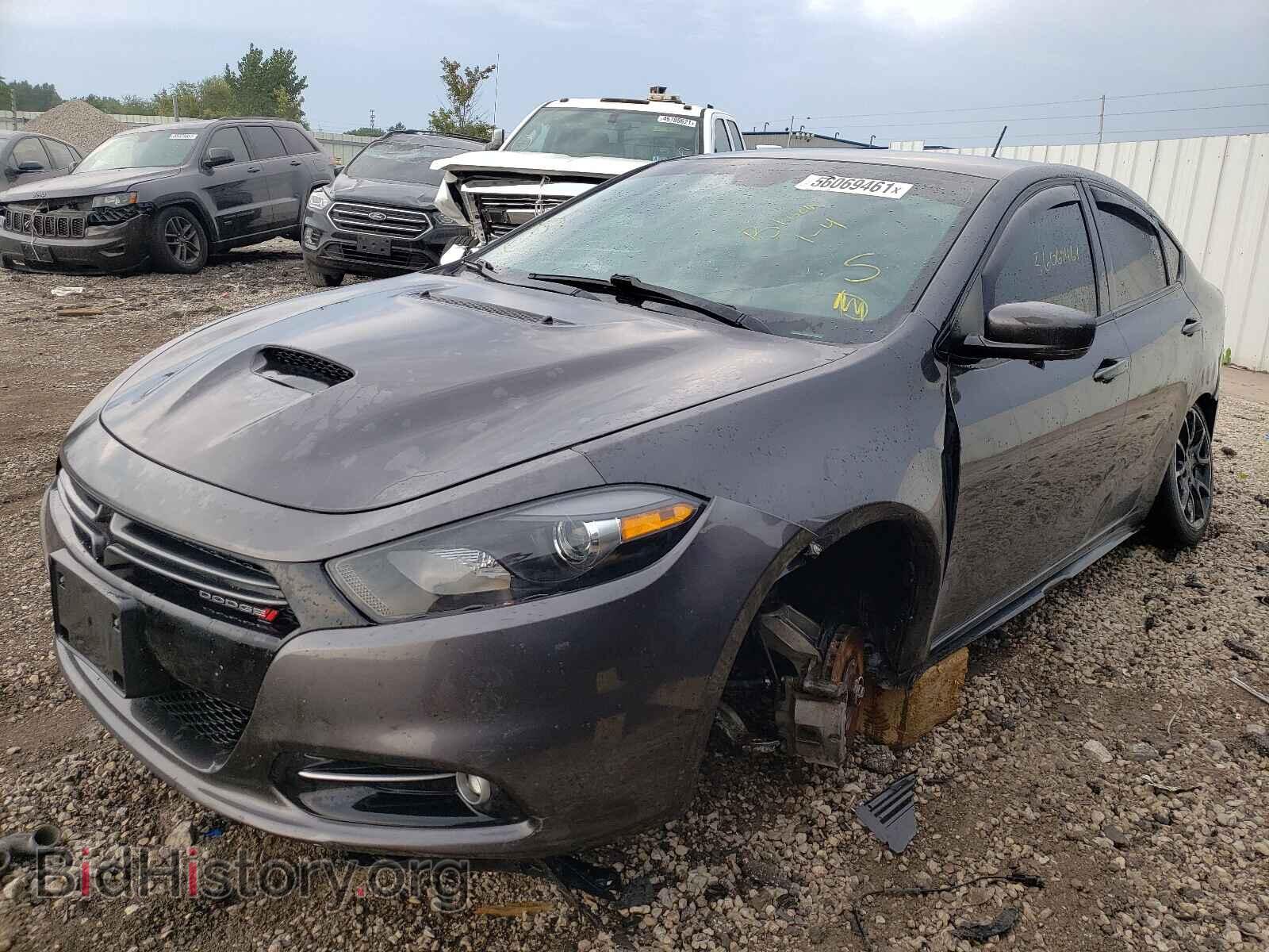 2016 DODGE DART - VIN: 1C3CDFEB4GD712422 - Фото 2