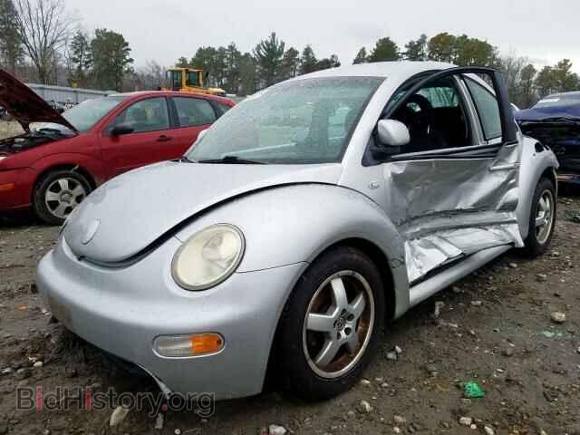 2000 VOLKSWAGEN BEETLE - VIN: 3VWCF21C0YM423182 - Фото 2