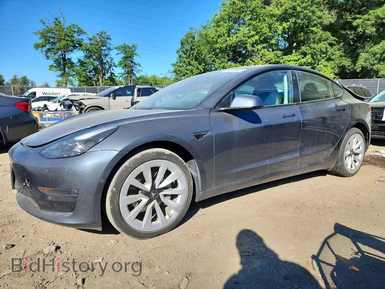 Фотография 5YJ3E1EB0NF124065 - TESLA MODEL 3 2022