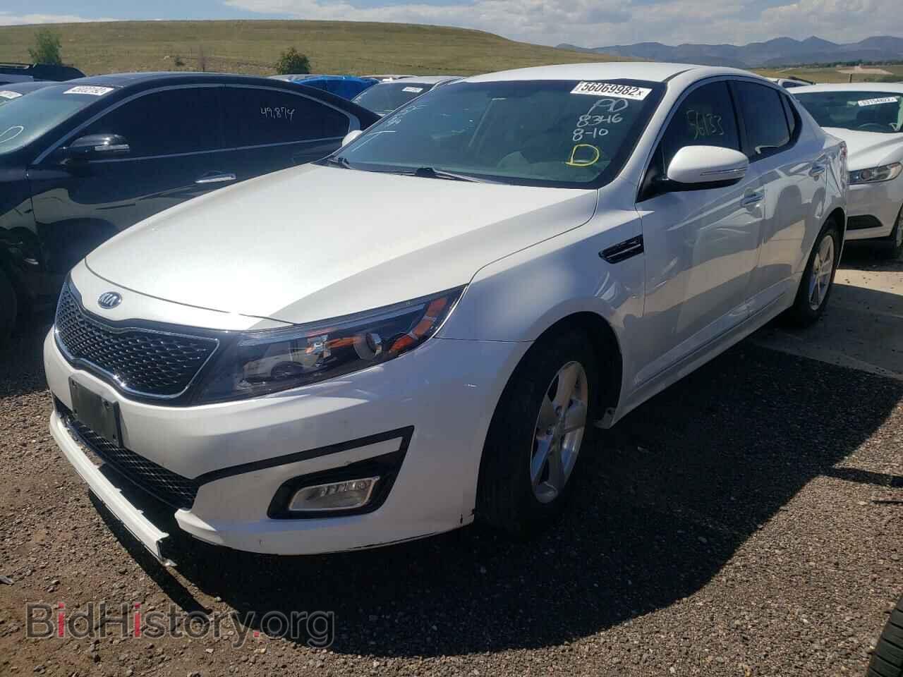 2015 KIA OPTIMA - VIN: KNAGM4A78F5643825 - Фото 2