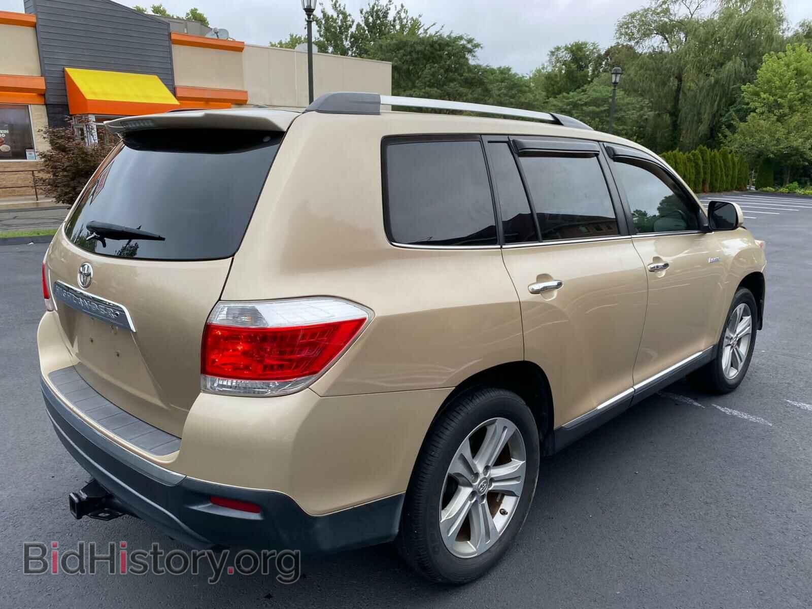 2013 TOYOTA HIGHLANDER - VIN: 5TDYK3EH3DS110671 - Фото 4