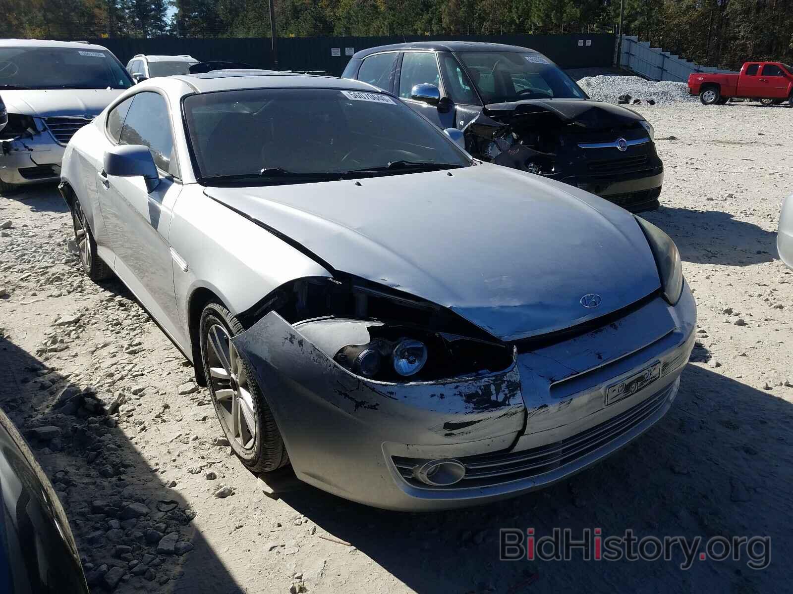 Photo KMHHM66DX8U275105 - HYUNDAI TIBURON 2008