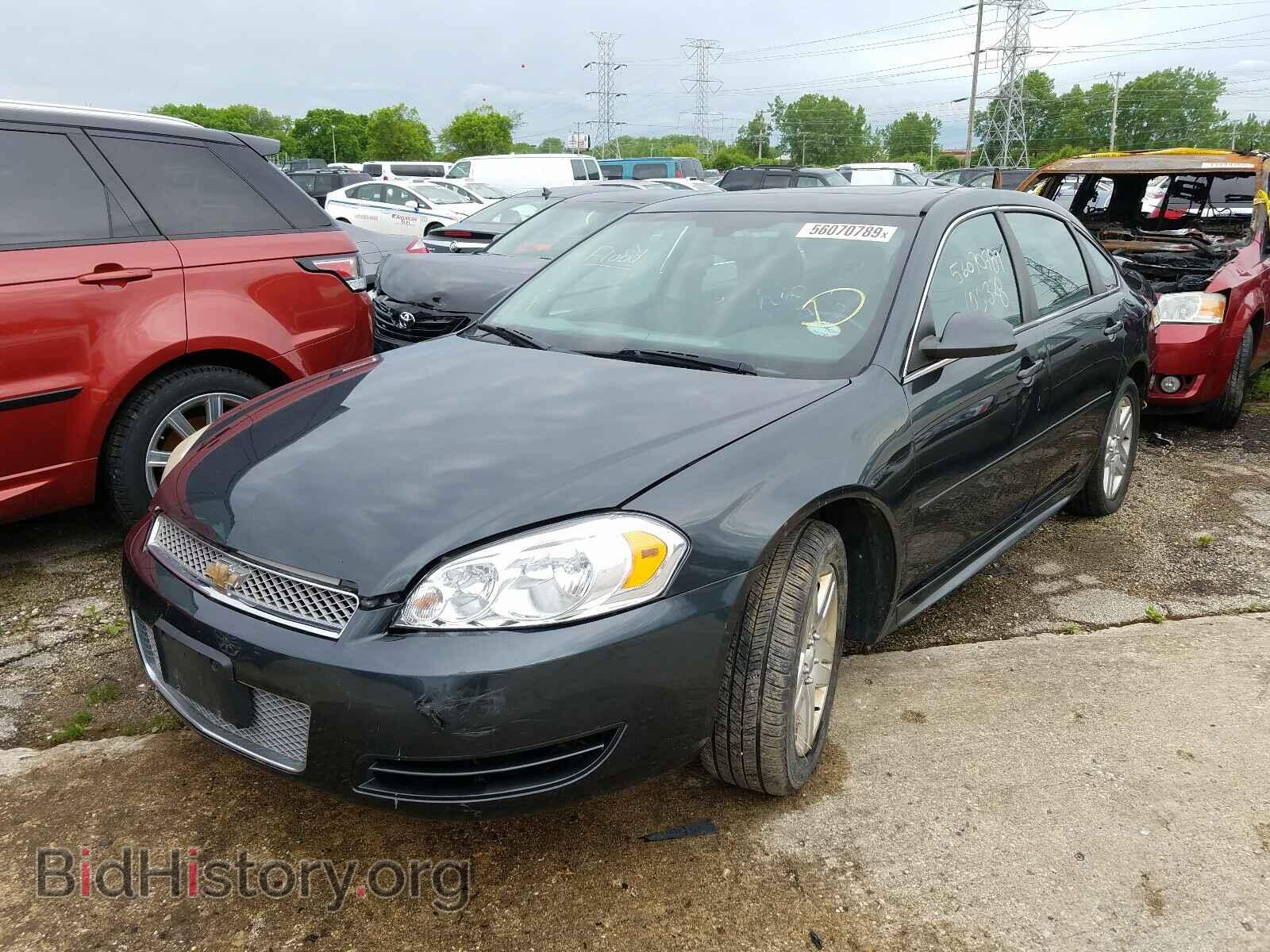 2013 CHEVROLET IMPALA - VIN: 2G1WG5E33D1158809 - Фото 2